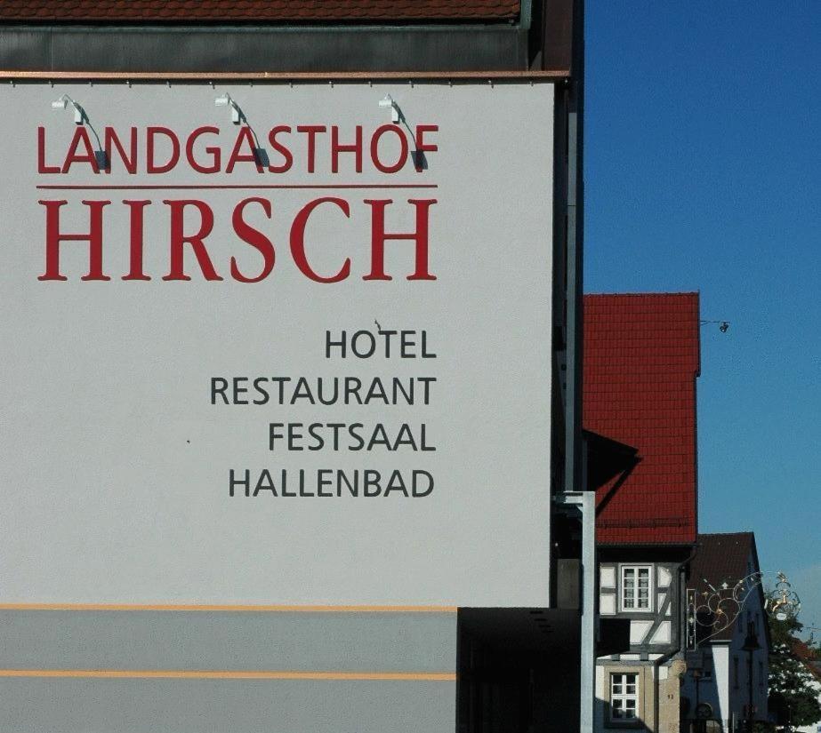 Landgasthof Hirsch Remshalden Екстериор снимка